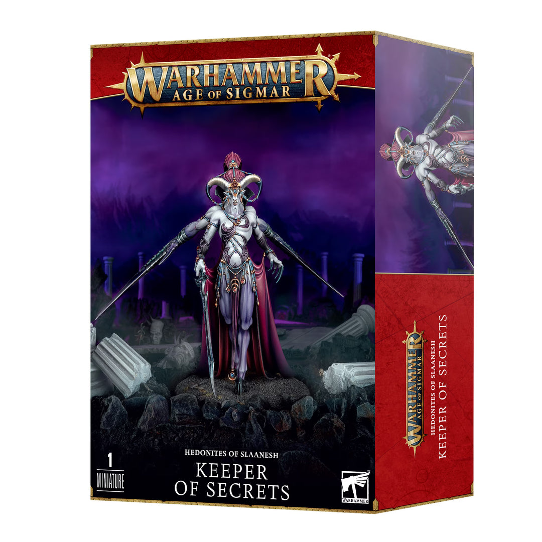 Warhammer Age of Sigmar: Hedonites of Slaanesh Keeper of Secrets