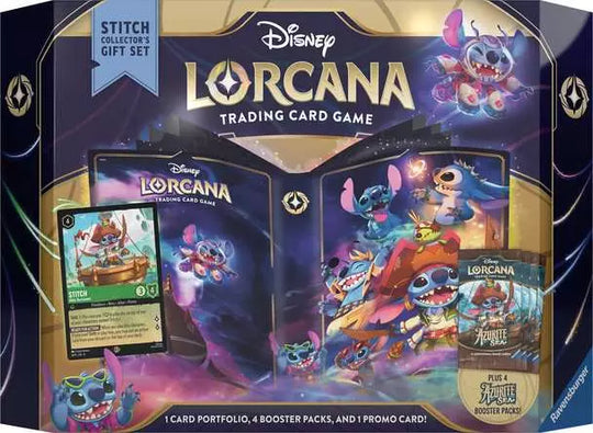 Disney Lorcana TCG: Disney Lorcana TCG: Azurite Sea - Stitch (English) - Gift Set - Gift Set