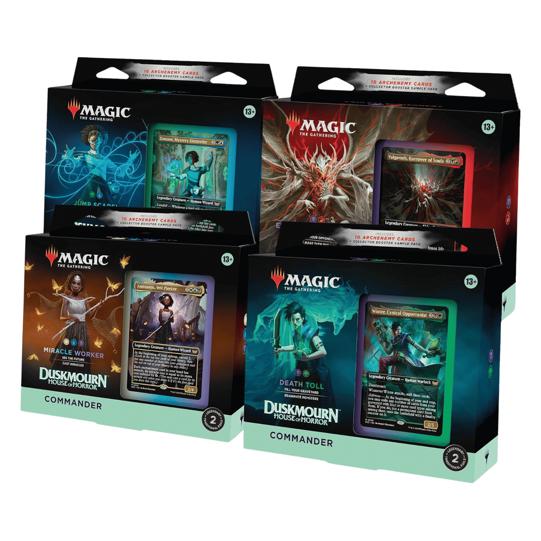 Magic: The Gathering Commander Duskmourn: House of Horror | 100 Card Ready-to-Play Deck