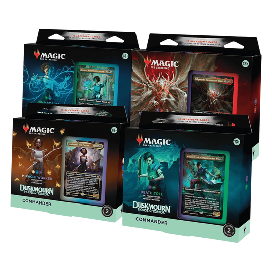 Magic: The Gathering Commander Duskmourn: House of Horror | 100 Card Ready-to-Play Deck