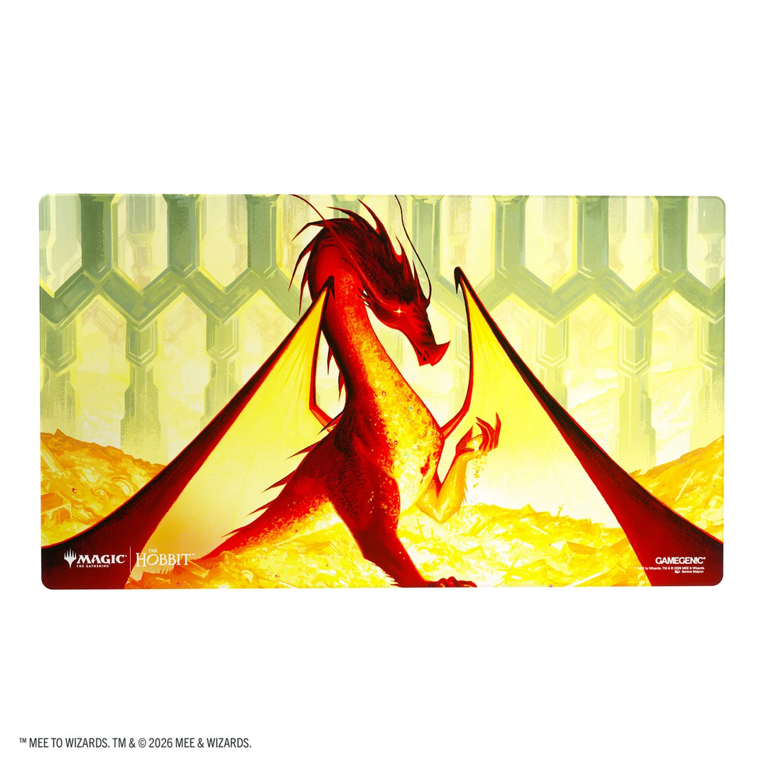 Magic: The Gathering | The Hobbit Shiny Playmat - Smaug the Golden