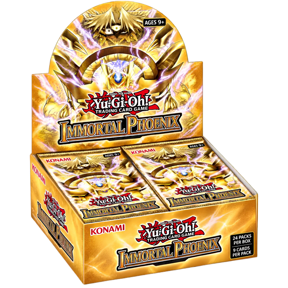 Yu-Gi-Oh! Immortal Phoenix Booster Display