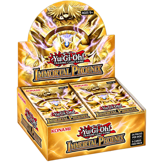 Yu-Gi-Oh! Immortal Phoenix Booster Display