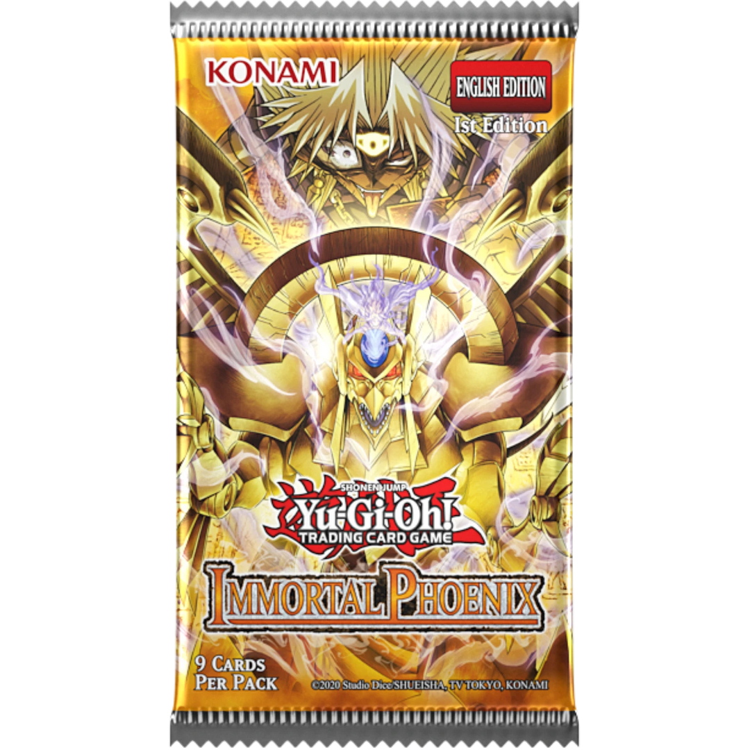 Yu-Gi-Oh! Immortal Phoenix Booster Display