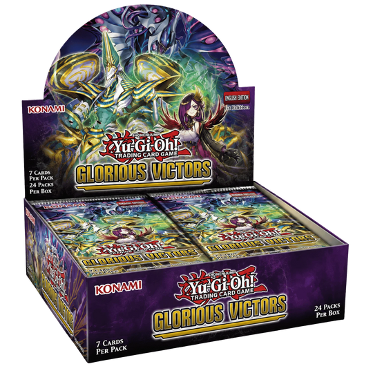 Yu-Gi-Oh! Glorious Victors Booster Display