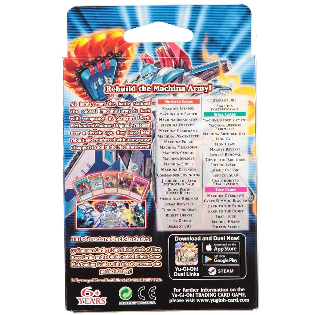 Mechanized Madness Structure Deck [1st Edition] - Structure Deck: Mechanized Madness (SR10)
