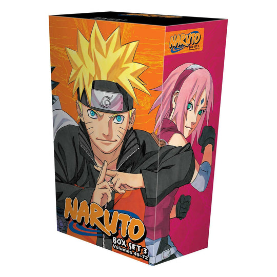 Naruto Box Sets: Naruto Box Set 3 : Volumes 49-72 with Premium (Series #3)