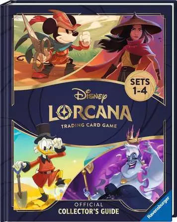 Disney Lorcana Trading Card Game - Official Collector's Guide: Sets 1-4