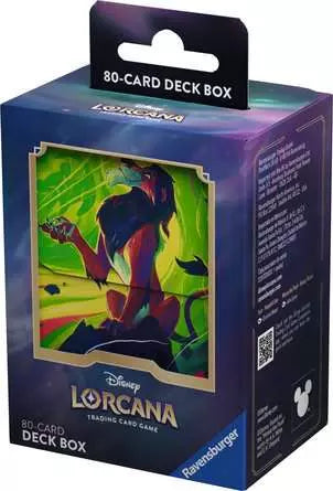 Disney Lorcana TCG: Scar - Deck Box