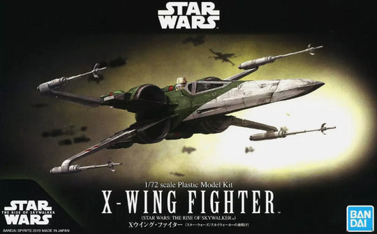 X-Wing Fighter (Rise of Skywalker Ver.) "Star Wars", Bandai Hobby 1/72 Vehicle Model