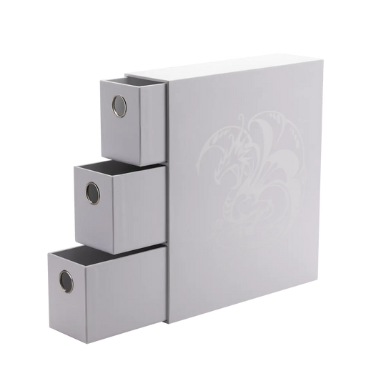 Dragon Shield Fortress Card Drawers White