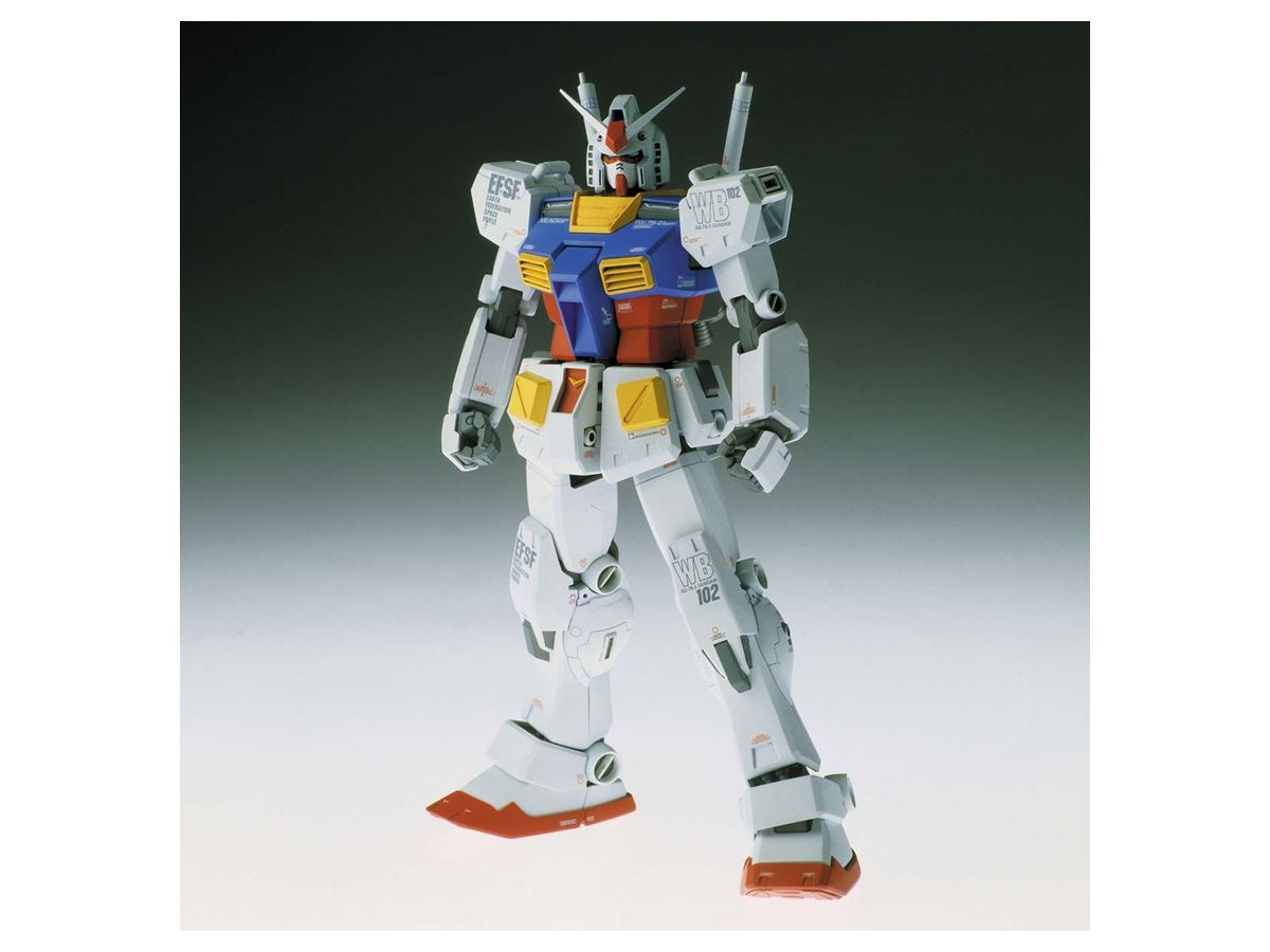 ロボット RX-78-2 GUNDAM Ver.Ka with G-Fighter Bandai RX-78-2 Gundam Ver. Ka with G-Fighter Metal Composite
