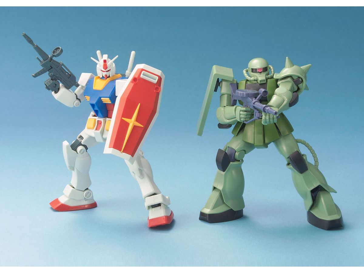 Gundam Vs. Zaku II HG – GunplaBox