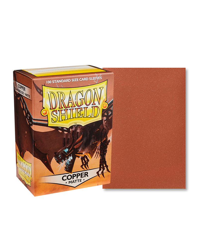 Dragon Shield Matte Copper 100ct