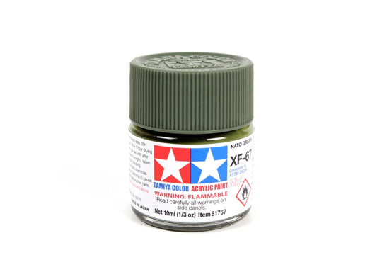 ACRYLIC MINI XF-67 NATO GREEN