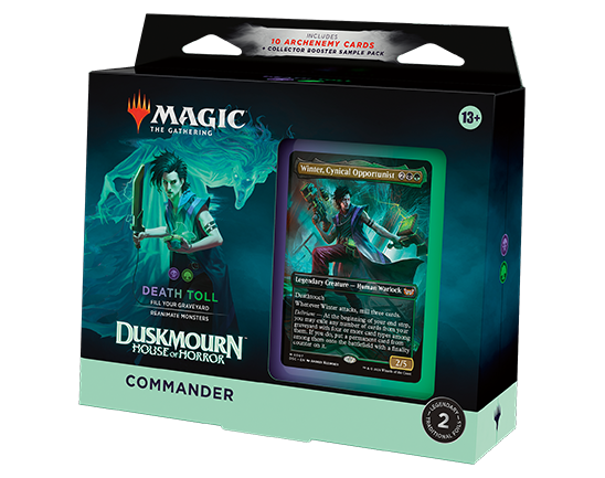 Magic: The Gathering Commander Duskmourn: House of Horror | 100 Card Ready-to-Play Deck