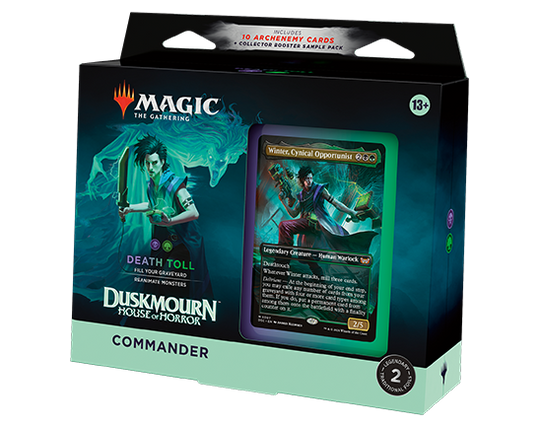 Magic: The Gathering Commander Duskmourn: House of Horror | 100 Card Ready-to-Play Deck
