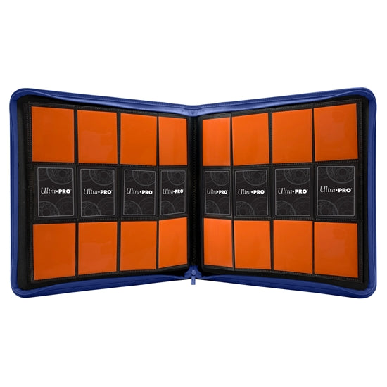 Ultra Pro-12 Pocket Zippered Pro Binder-Blue,