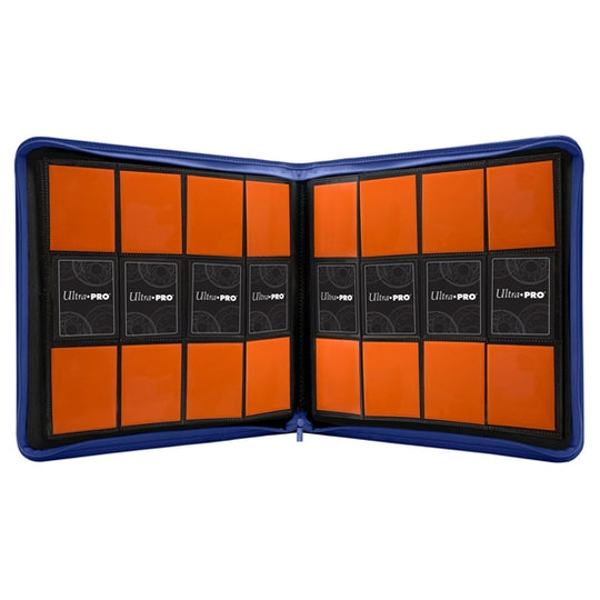 Ultra Pro-12 Pocket Zippered Pro Binder-Blue,