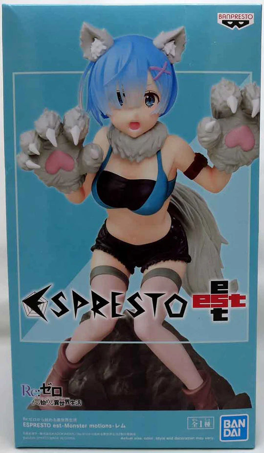 Banpresto: Re Zero - Starting Life in Another World - Espresto est - Monster motions - Rem