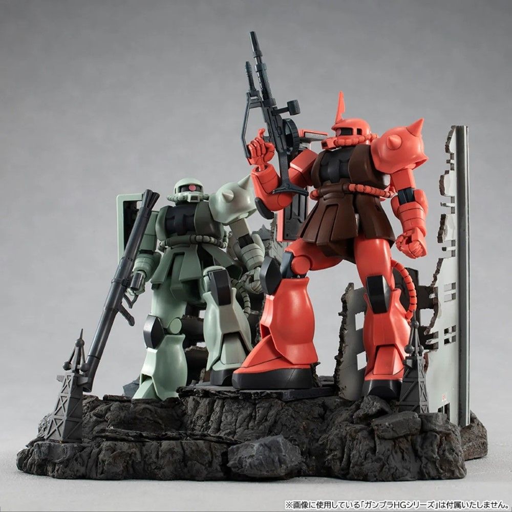 REALISTIC MODEL 1/144 G STRUCTURE RUINS AT NEW YARK