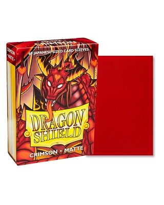 Dragon Shield Crimson - Matte Sleeves - Japanese Size