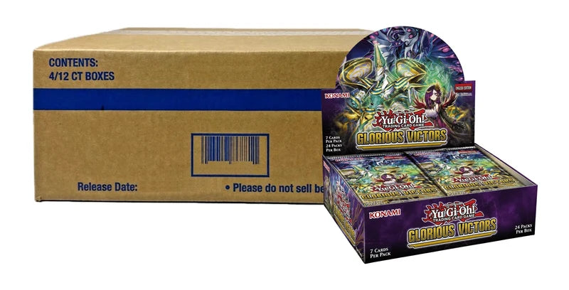 Yu-Gi-Oh! Glorious Victors Booster Display