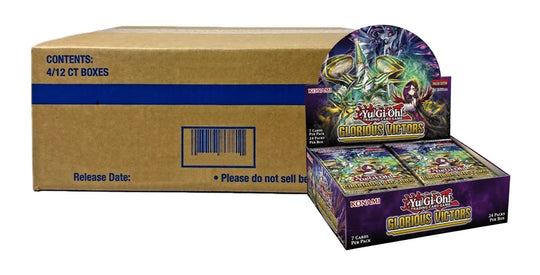 Yu-Gi-Oh! Glorious Victors Booster Display
