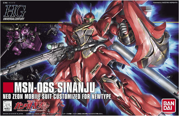 116 MSN-06S Sinanju Gundam HG – GunplaBox