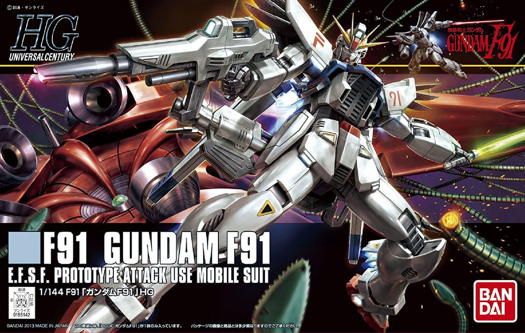 167 Gundam F91 HG – GunplaBox